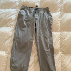 Large, lululemon grey joggers, great condition